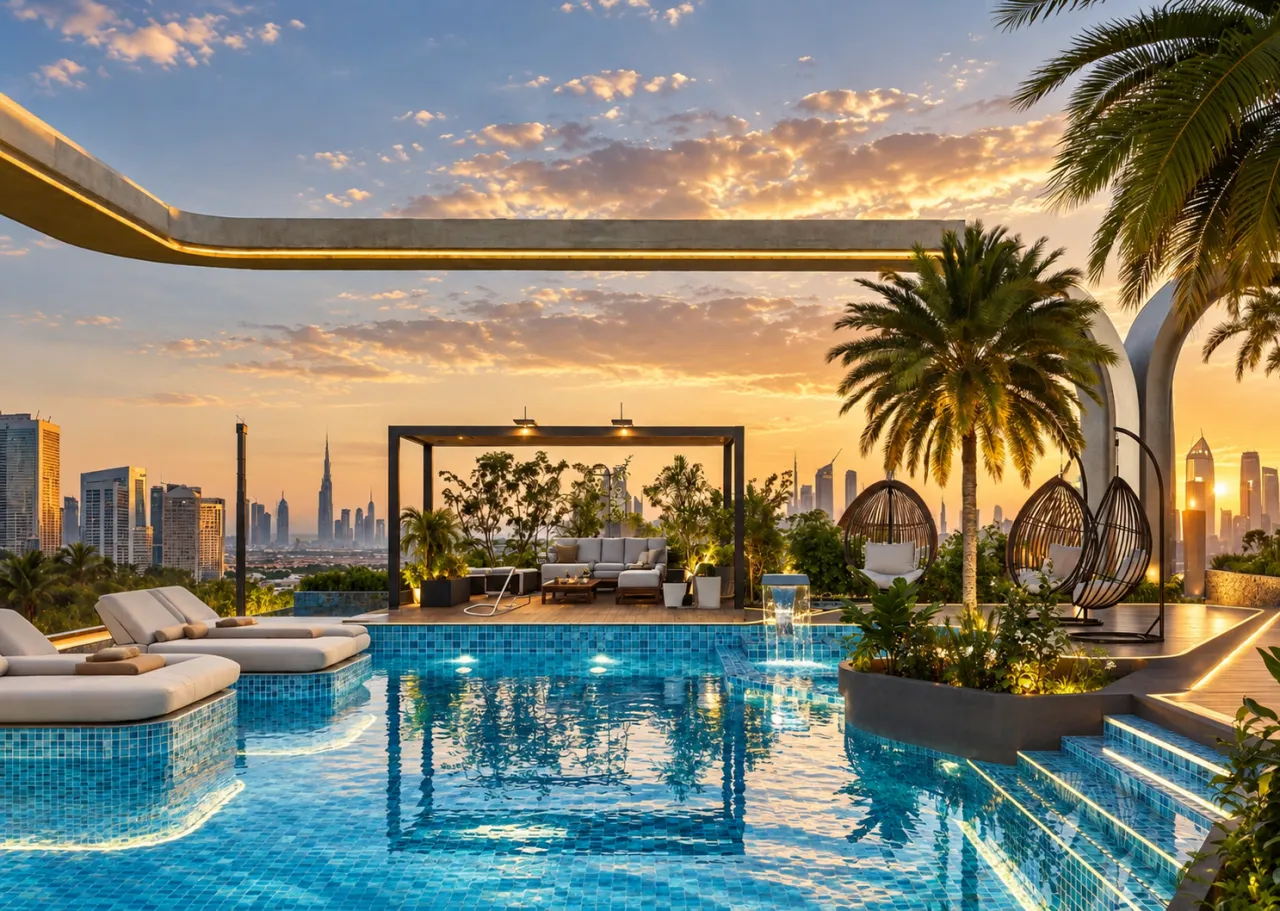 VERDE by Vision: premium vastgoed in Dubai Sports City!, 2 slaapkamers, 117 m²