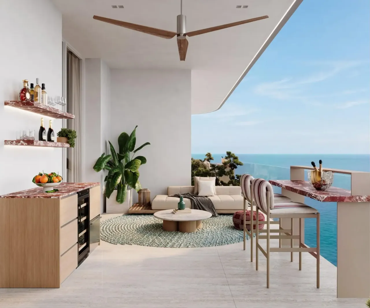 Appartement met 2 slaapkamers te koop in Al Marjan Island, Ras Al Khaimah — 3/9