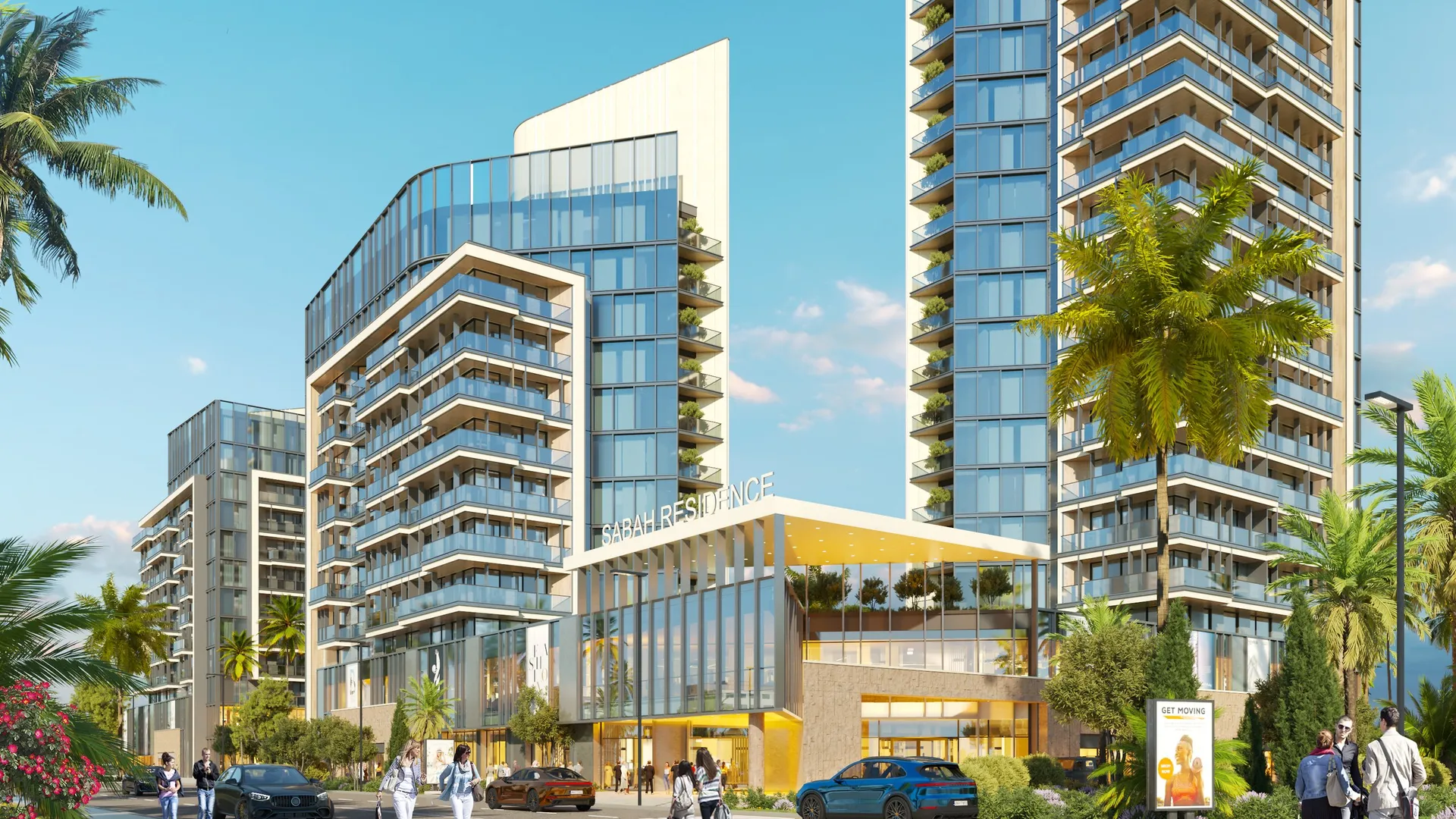 Studio in Sabah Towers, Sea Breeze, Baku — 40.58 m²
