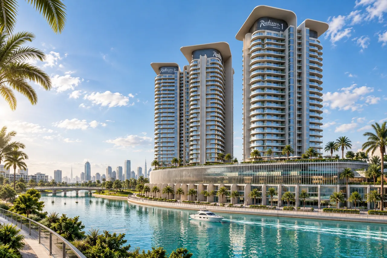 Radisson Residences, 1 BR, 89 m²