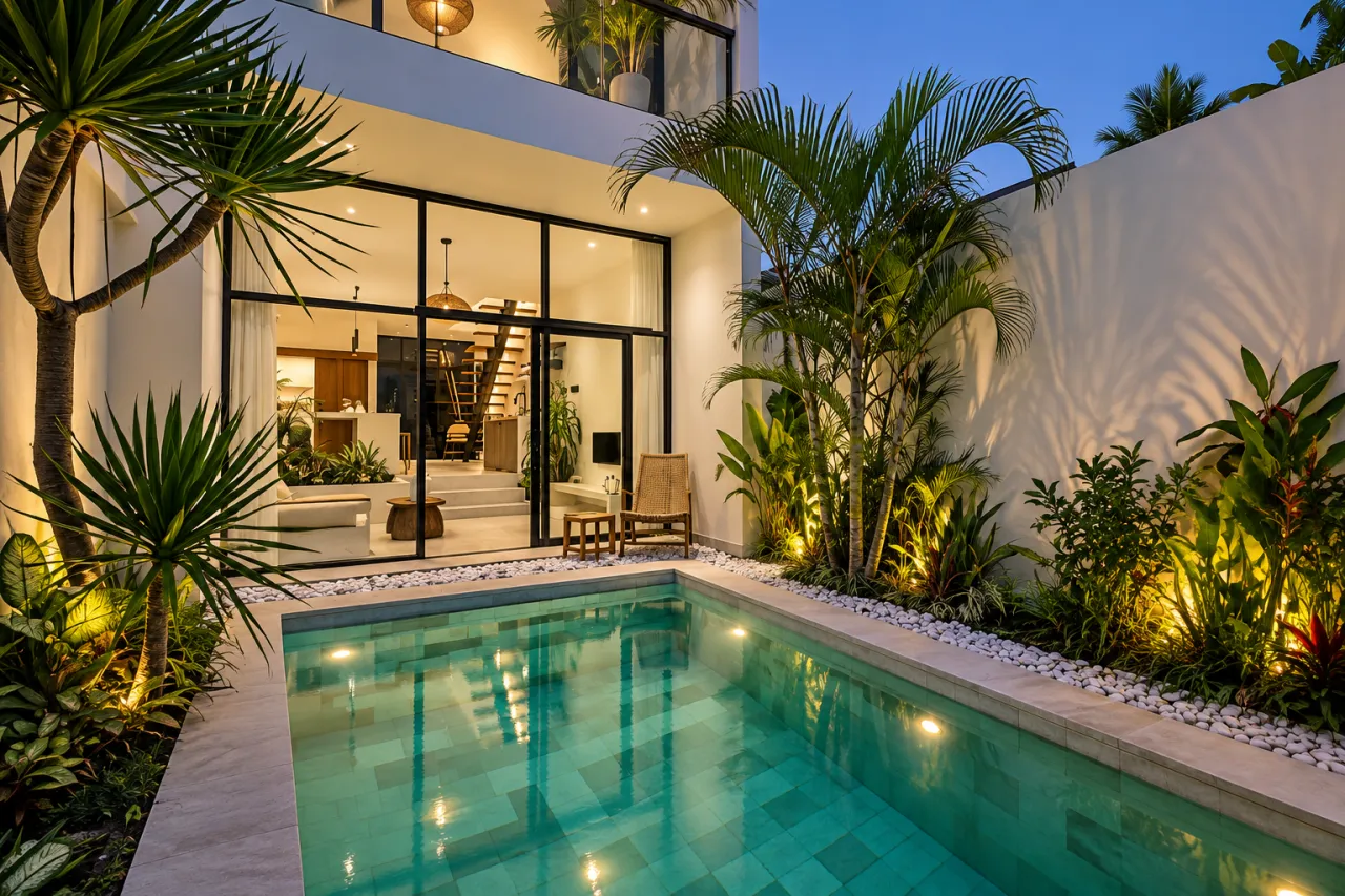 New villa in Pererenan, 1 bedroom, 84 m²