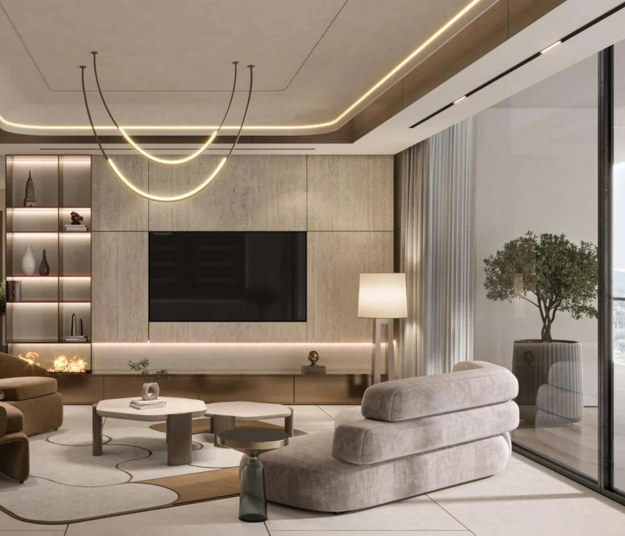 1 yatak odalı daire — Dubai Islands — 10/23
