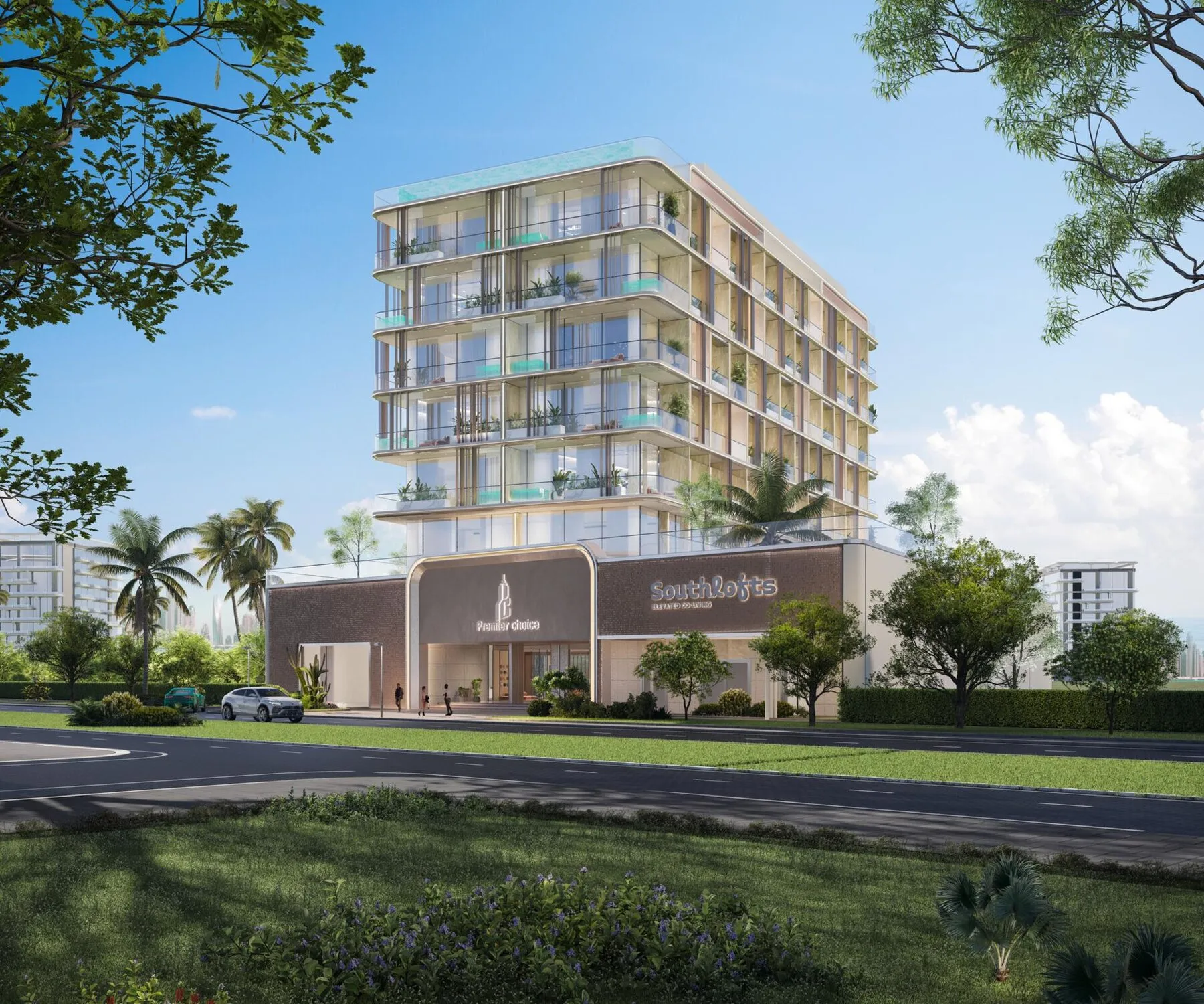 South Lofts, 1 BR, 50.58 m²