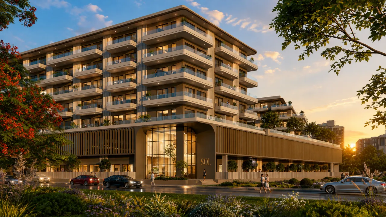 SOL Terra Gardens, 2 BR, 111 m²