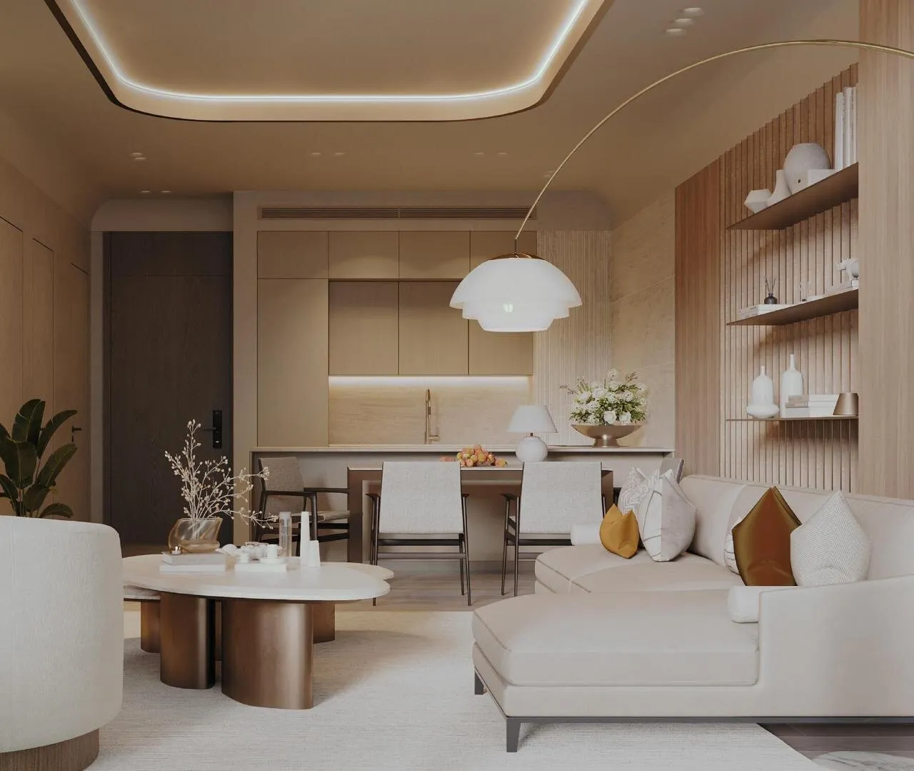 4 yatak odalı daire — Dubai Islands — 6/23