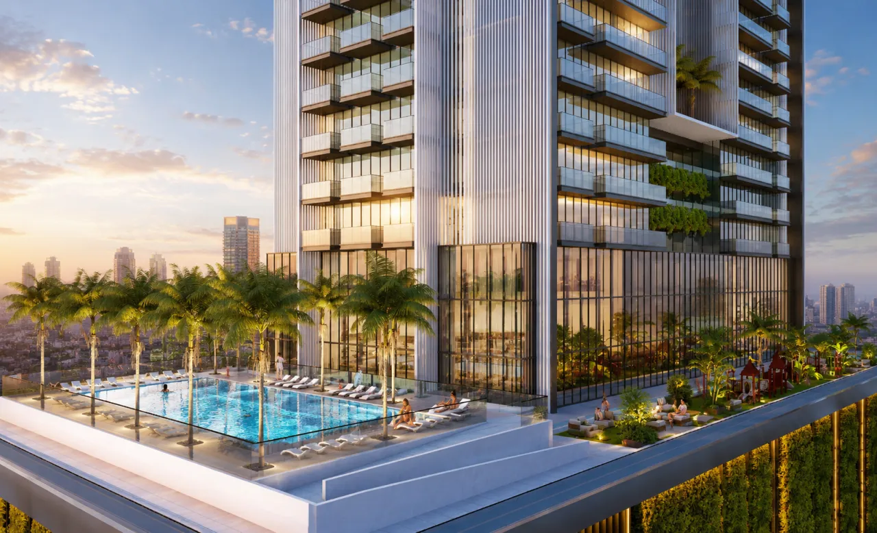 SkyGate van Tiger Properties, 1 slaapkamer, 75 m²