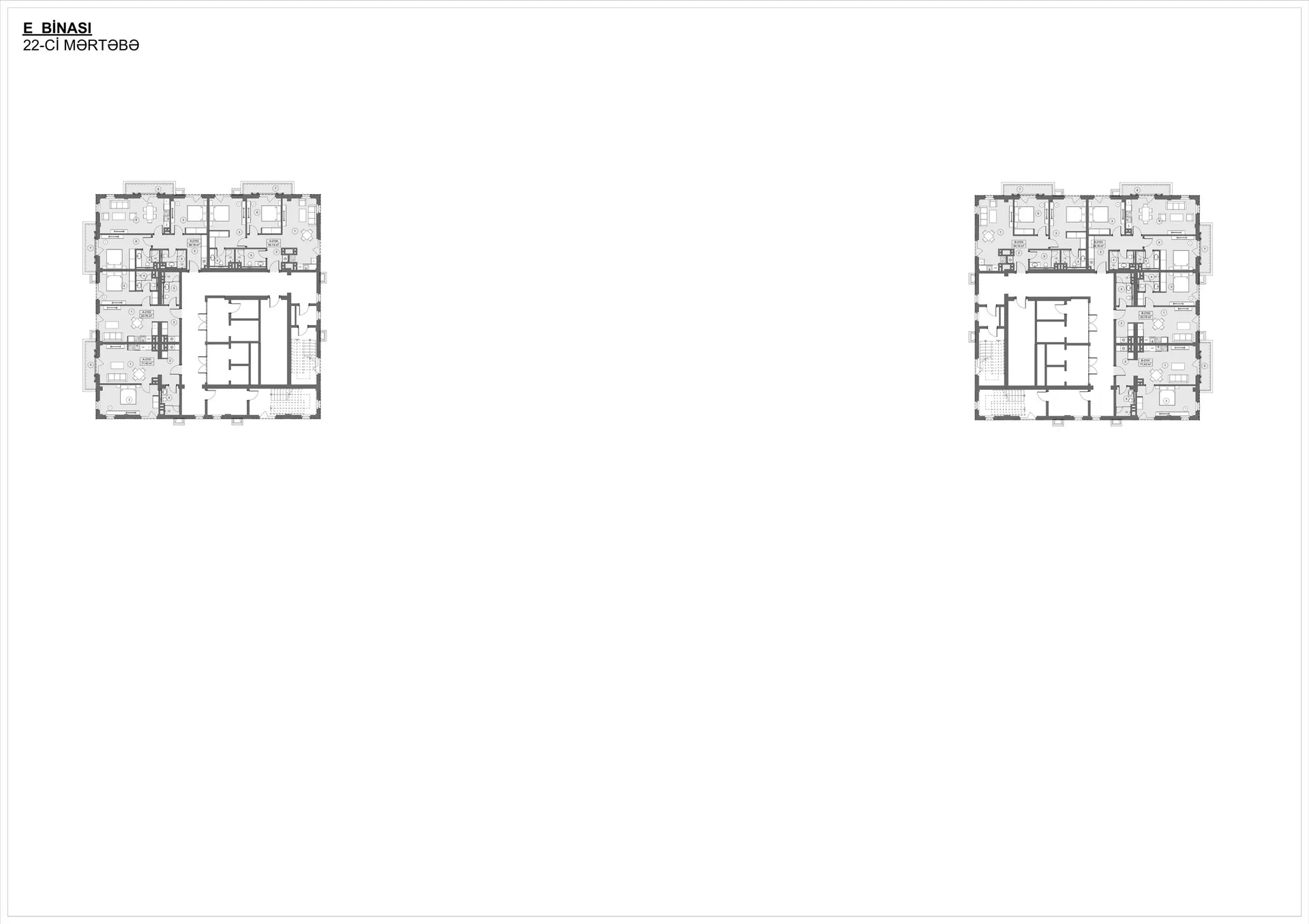 2 yatak odalı daire — Sea Breeze, Bakü, Abşeron — 3/3
