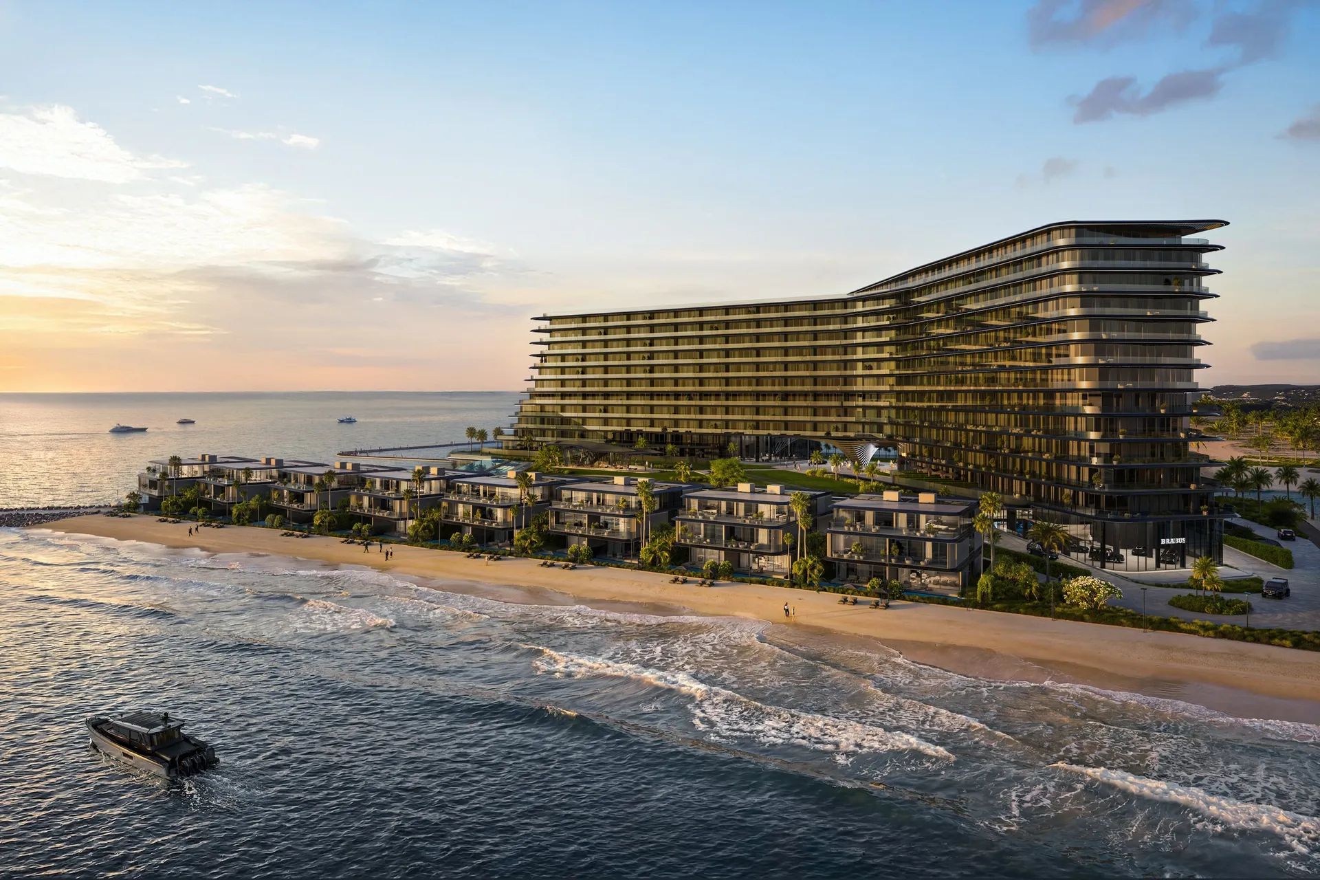 Studio in BRABUS ISLAND, Sea Breeze, Baku — 47.37 m²