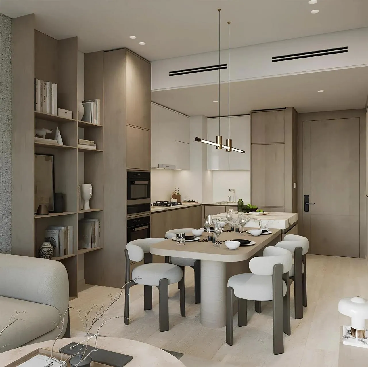 Appartement met 1 slaapkamer te koop in Warsan 4, Dubai — 4/17