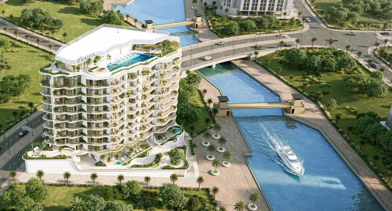 Современные апартаменты FALA by KASCO с видами на набережную в Al Jaddaf!, 2 BR, 105 m²