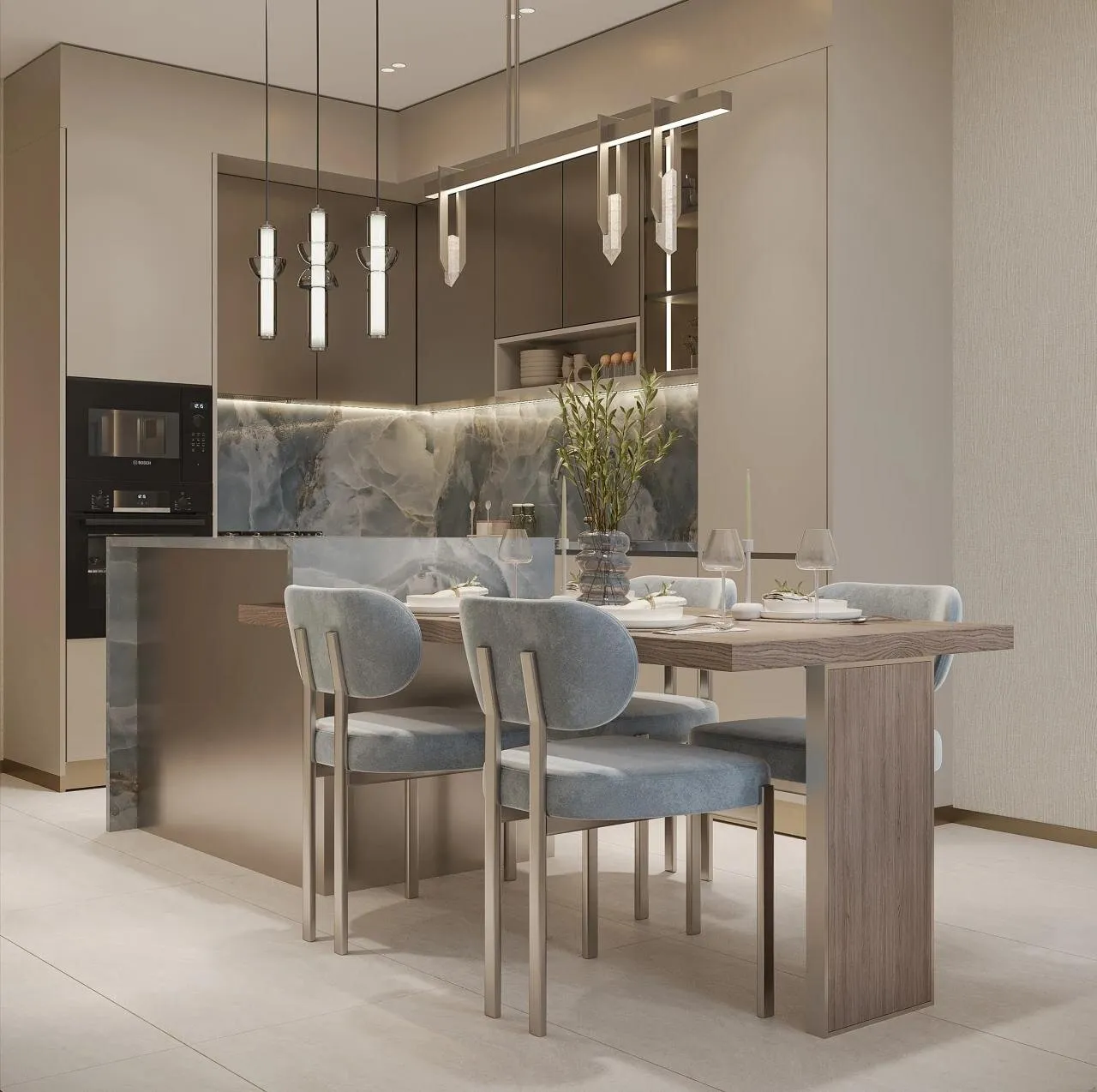1 yatak odalı daire — Jumeirah Garden City, Dubai — 6/12