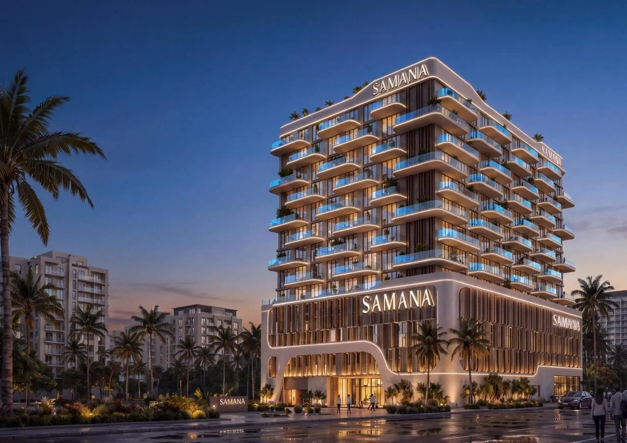 Samana Portside в Downtown Jebel Ali, 1 BR, 58 m²