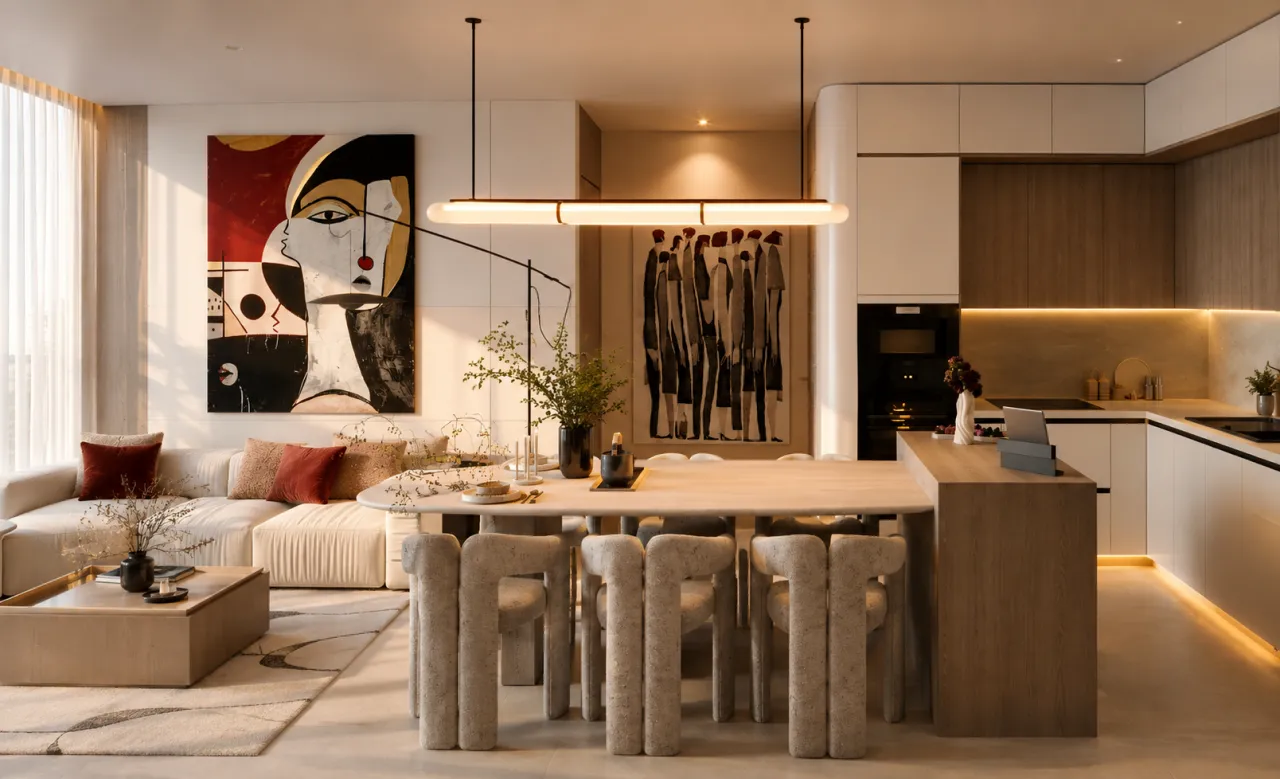 Appartement met 2 slaapkamers te koop in Dubai Land — 3/17