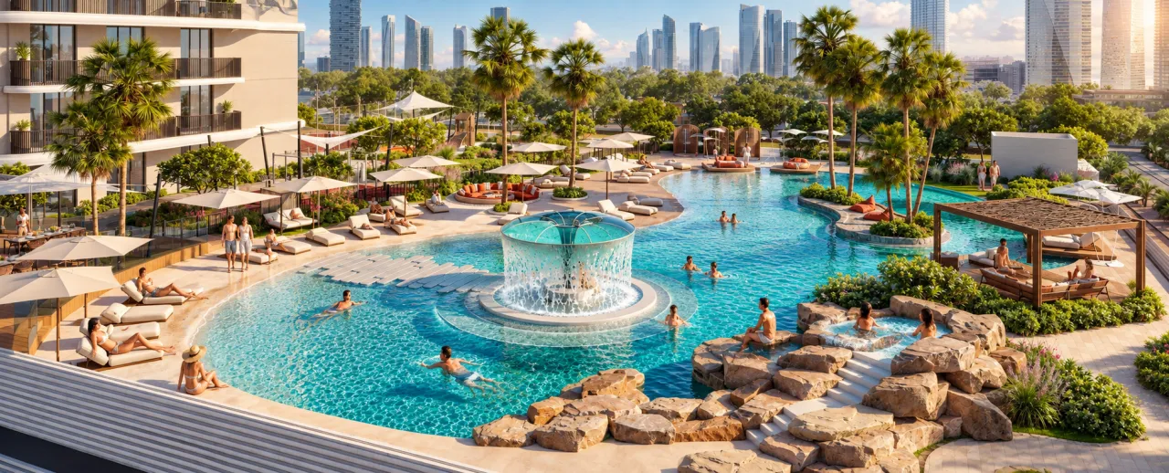 1 yatak odalı daire — Al Barsha South 4, Dubai — 14/14