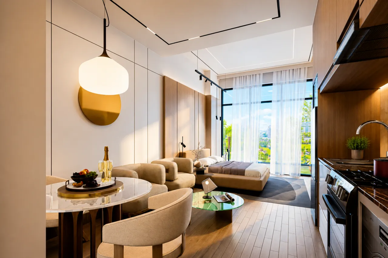 Al Haseen Residences 5, 1 slaapkamers, 69 m²