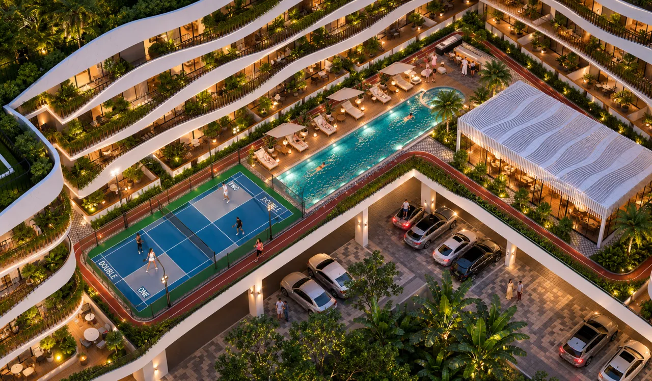 Oasis Residenties, 2 slaapkamers, 79 m²
