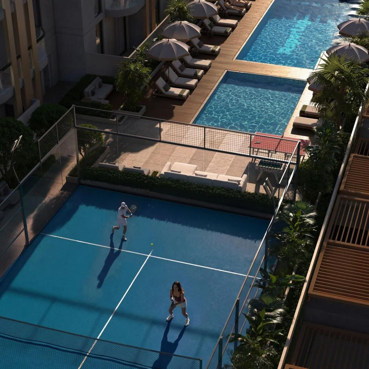 Appartement met 2 slaapkamers te koop in Bukadra, Dubai — 10/17