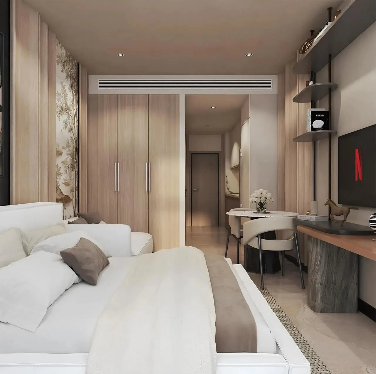 Appartement met 1 slaapkamer te koop in Warsan 4, Dubai — 3/17
