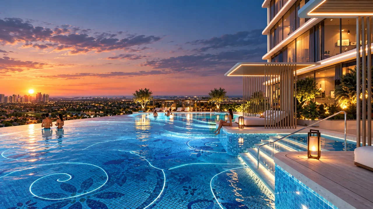 2 yatak odalı daire — Jumeirah Village Circle, Dubai — 22/23