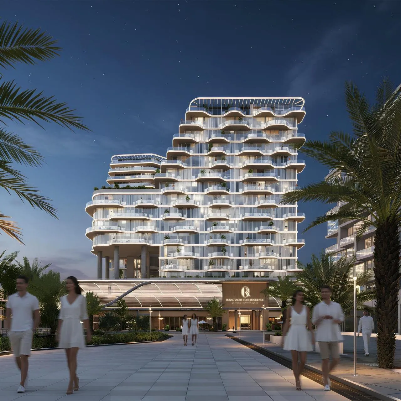 Royal Yacht Club Residence, 3 BR, 180 m²