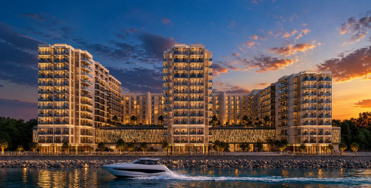 Luxe appartementen in het nieuwe project Playa Viva in Ras Al Khaimah! Project, 1 slaapkamer, 56 m²
