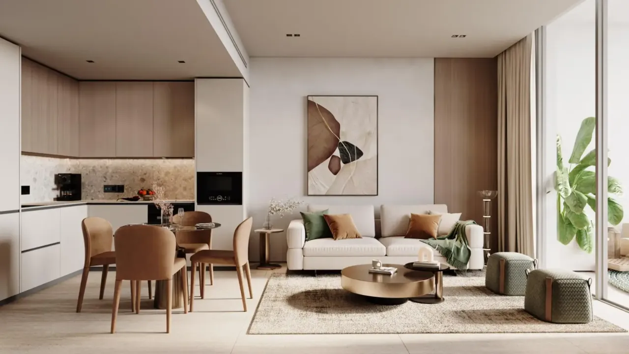 Appartement met 1 slaapkamer te koop in Al Marjan Island, Ras Al Khaimah — 3/9