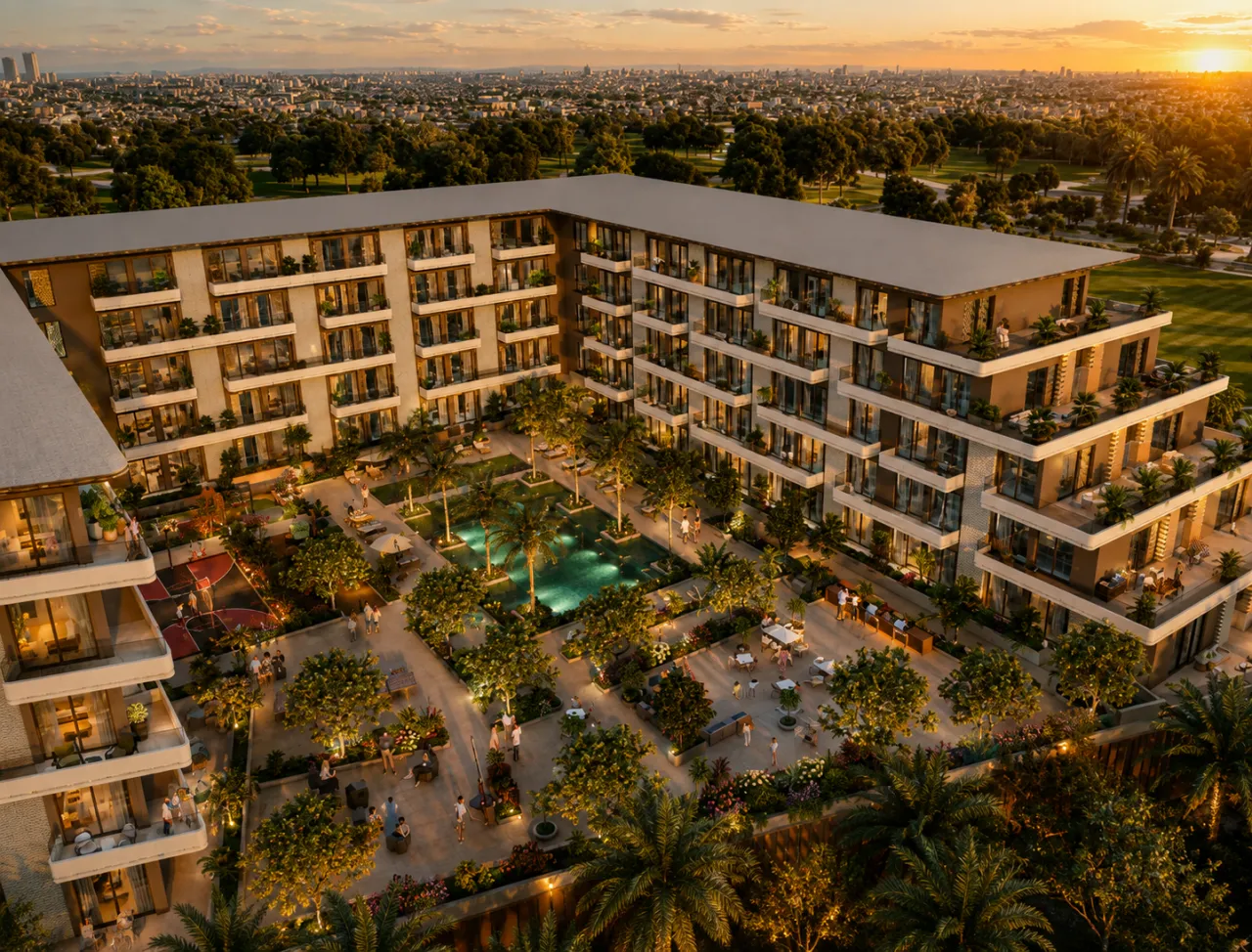 SOL Terra Gardens, 1 BR, 70 m²