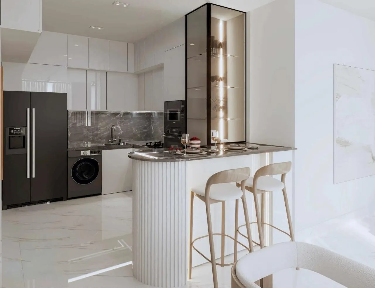 1 yatak odalı daire — Dubai Land — 7/16
