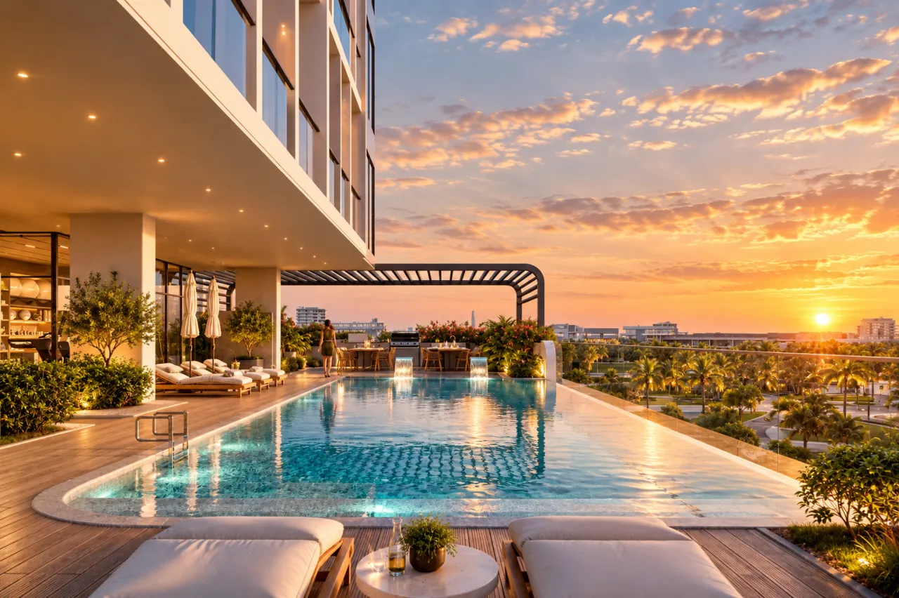 Appartementen in het nieuwe project Amber van Enso in de wijk Al Satwa! Uniek wooncomplex in het hart van Dubai, studio, 44 ​​m²