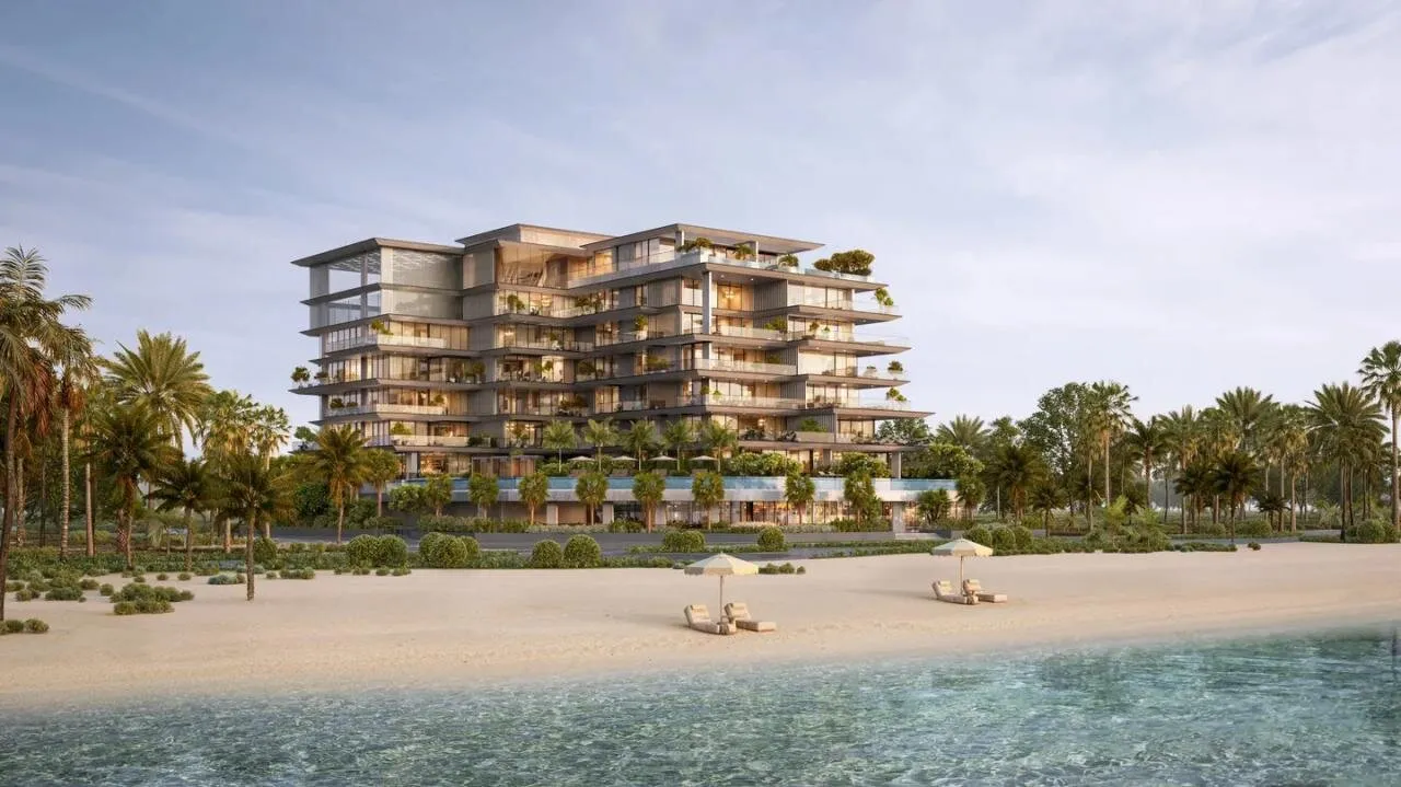 Меблированные апартаменты на первой линии моря в Omoria Private Residences!, 2 BR, 159 m²